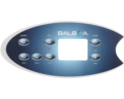 Balboa VL702S / ML554 Bedienfeld Overlay, 7 Tasten