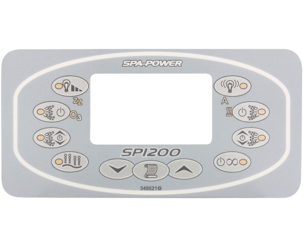 SpaPower SP1200 rechteckige Membran - Zum Vergr&ouml;&szlig;ern klicken