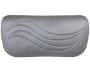 Luftgefllte PDC-Nackensttze grau mit Wellen - Zum Vergr&ouml;&szlig;ern klicken