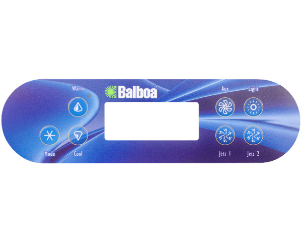 Balboa VL700S Bedienfeld Overlay, 7 Tasten - Zum Vergr&ouml;&szlig;ern klicken