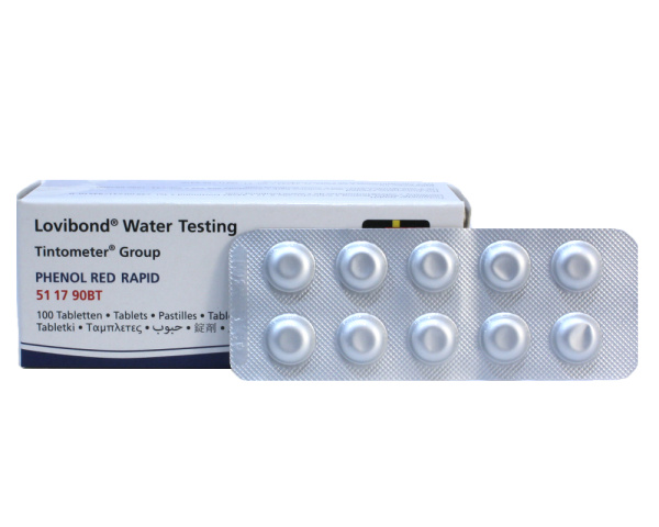 Phenolrot Rapid Lovibond Tabletten - Zum Vergr&ouml;&szlig;ern klicken