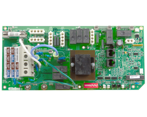 Balboa GS501Z printed circuit board - Click to enlarge