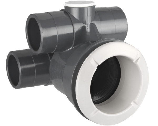 Waterway Poly Jet Tee socket, 32 mm connection - Click to enlarge