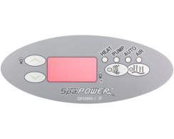 SpaPower SP601 overlay