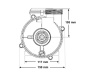 Balboa 0,25HP circulation pump - Click to enlarge