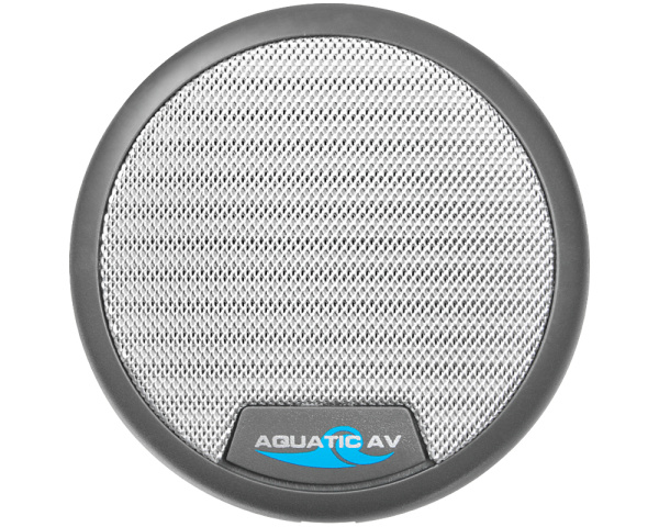 Aquatic AV-4S 3" silver grey speaker grille - Click to enlarge