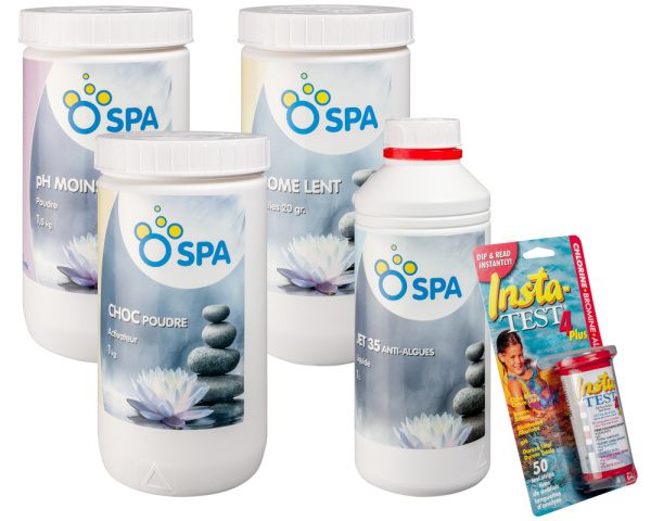 O Spa Chemical Starter Kit - Bromine - Click to enlarge