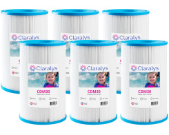 Box of 6 Claralys CDM30 filters