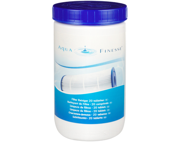 AquaFinesse filter cleaner tablets - Click to enlarge