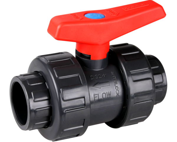Double union ball valve 1" F/F - Click to enlarge