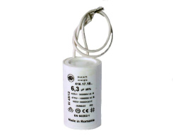 6.3F capacitor with wires