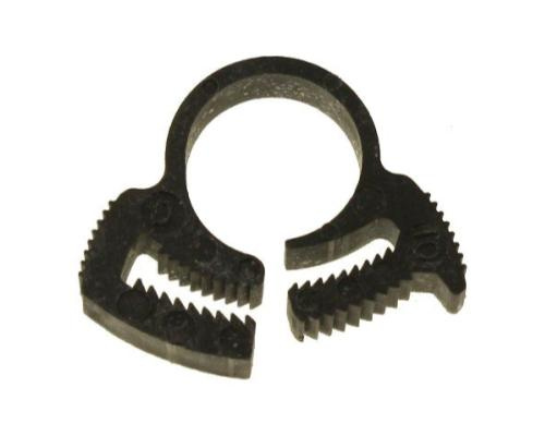 1/4" pipe clamp, plastic - Click to enlarge