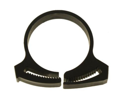 1/2" pipe clamp, plastic - Click to enlarge