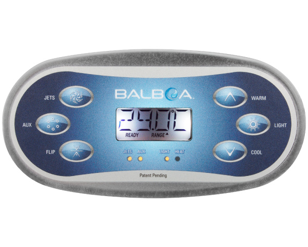 Teclado de control Balboa TP600 CE - Haga clic para ampliar
