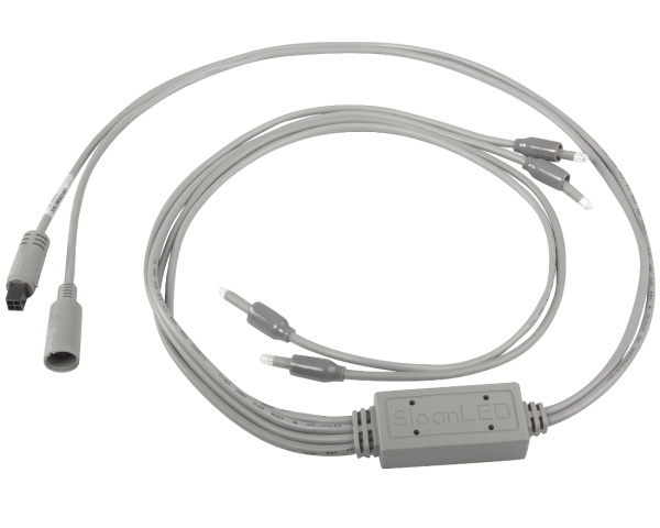 Câble connecteur + 4 LEDs SloanLED - Cliquez pour agrandir