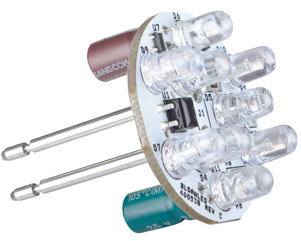 Ampoule SloanLED UltraBRITE-mini multicolore avec contrôleur - Cliquez pour agrandir
