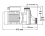 Pompe HydroAir HA460 aspiration basse - Cliquez pour agrandir