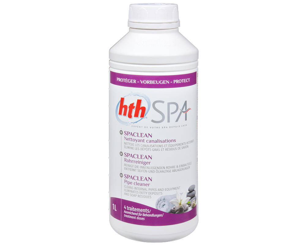HTH SpaClean - Nettoyant canalisation liquide