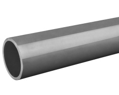 Tube rigide 1" en PVC, gris