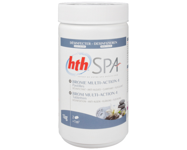 HTH Brome Multi-Action 4 en pastilles - Cliquez pour agrandir