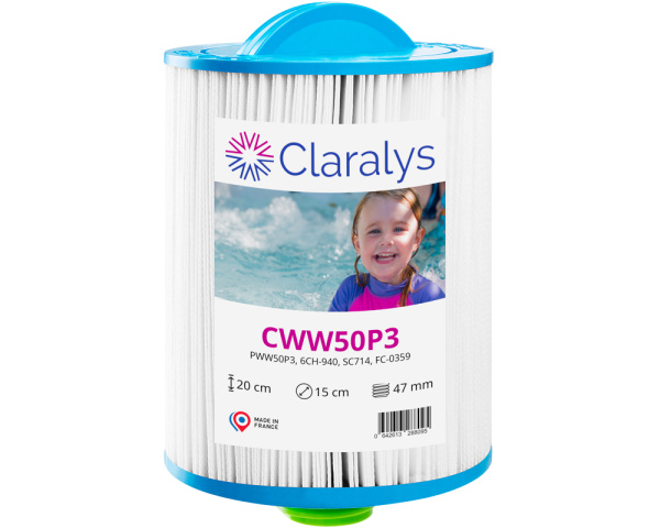 Filtre Claralys CWW50P3 - Cliquez pour agrandir