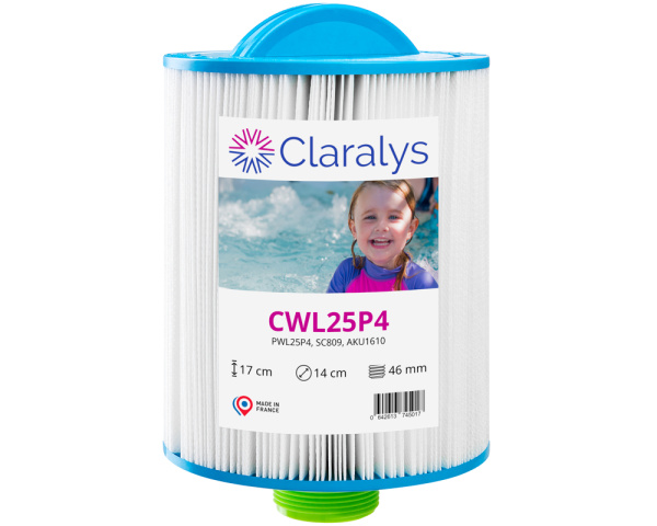 Filtre Claralys CWL25P4 - Cliquez pour agrandir