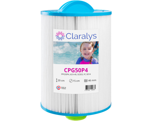 Filtre Claralys CPG50P4 - Cliquez pour agrandir
