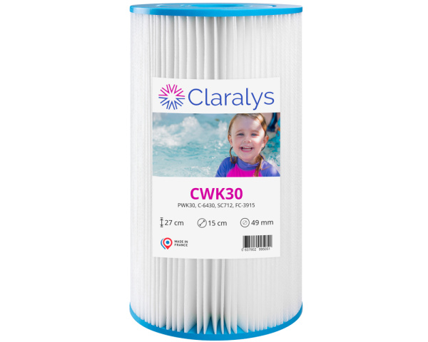 Filtre Claralys CWK30 - Cliquez pour agrandir