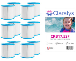 6 Paires de filtres Claralys CRB17.5