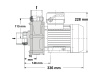 Pompe Simaco SAM2-200 bi-vitesse - Cliquez pour agrandir