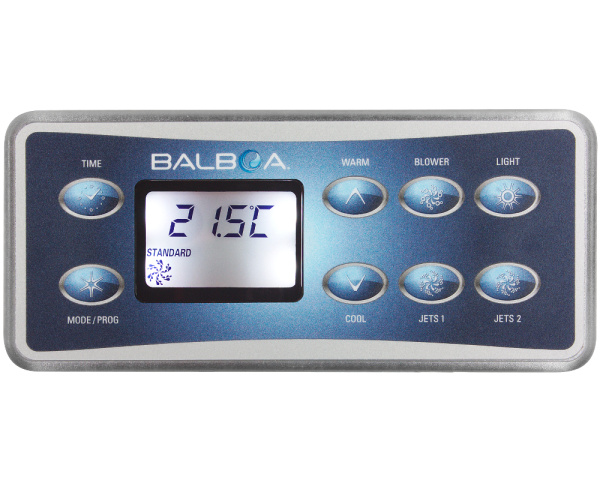 Clavier de commande Balboa VL801D - Cliquez pour agrandir