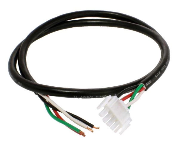 Câble et prise AMP à 4 fils pour pompe bi-vitesse - Cliquez pour agrandir