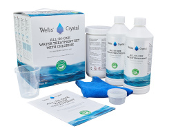 Kit de traitement Wellis Crystal avec chlore