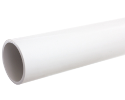 Tube rigide 2,5" en PVC x 85 cm