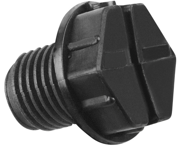 Waterway 3/8" Quarter slot drain plug - Click to enlarge