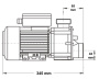 LX Whirlpool DH1.0 circulation pump - Click to enlarge