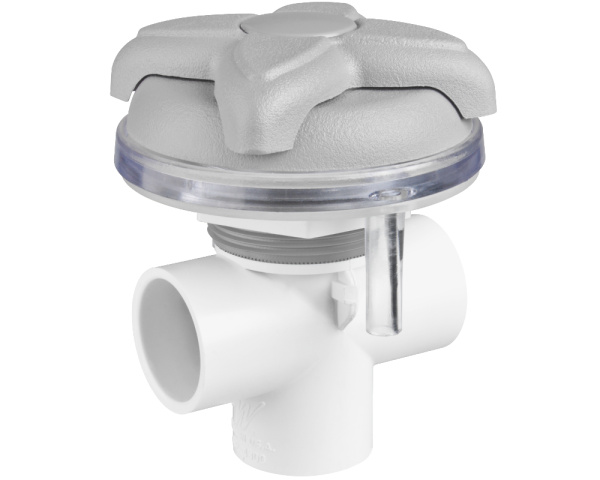 Waterway 1" 3-way diverter valve, Star-style - Click to enlarge