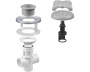 Waterway 1" 3-way diverter valve, Star-style - Click to enlarge