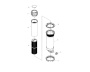 Waterway Top-Load filter body nut - Click to enlarge