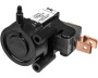Interruptor neumtico Tecmark SPDT biestable, entrada lateral - Haga clic para ampliar