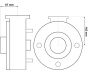 LX Whirlpool JA50 / TDA50 pump wet end - Click to enlarge