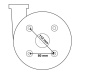Corps de pompe LX Whirlpool JA50 / TDA50 - Cliquez pour agrandir