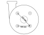 Wet end for LX Whirlpool LP200/250 and WP200/250 pumps - Click to enlarge