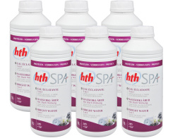 Carton de 6 Eau clatante 3 en 1 HTH
