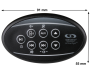 Clavier auxiliaire Gecko in.k175 pour in.stream 2, reconditionn - Cliquez pour agrandir