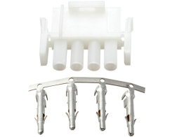AMP-Stecker mit 4 mnnlichen Stiften