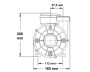 LX Whirlpool WTC50M circulation pump - Click to enlarge