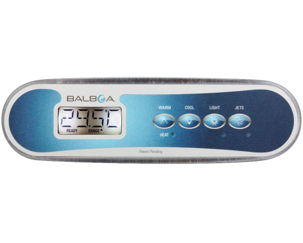 Teclado de control Balboa TP400W - Haga clic para ampliar