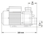 LX Whirlpool TDA50 circulation pump - Click to enlarge