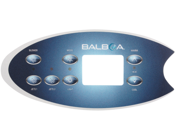 Balboa VL702S and ML554 7-button overlay - Click to enlarge